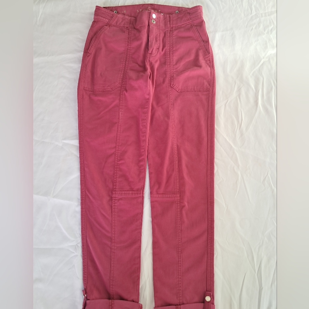 EUC White House Black Market Size O PINK Pants